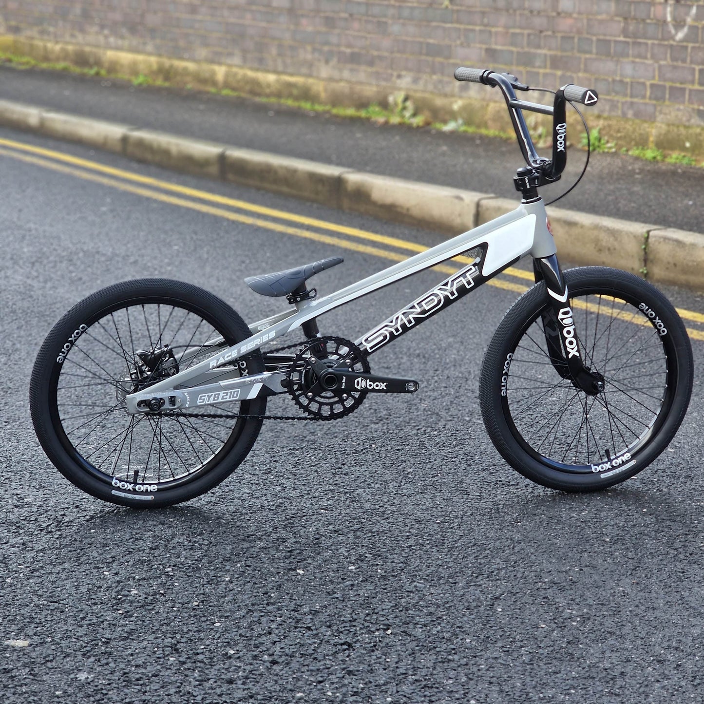 Syndyt BMX Racing Grey / Pro XL Syndyt SYB Pro XL Custom Race Bike Grey