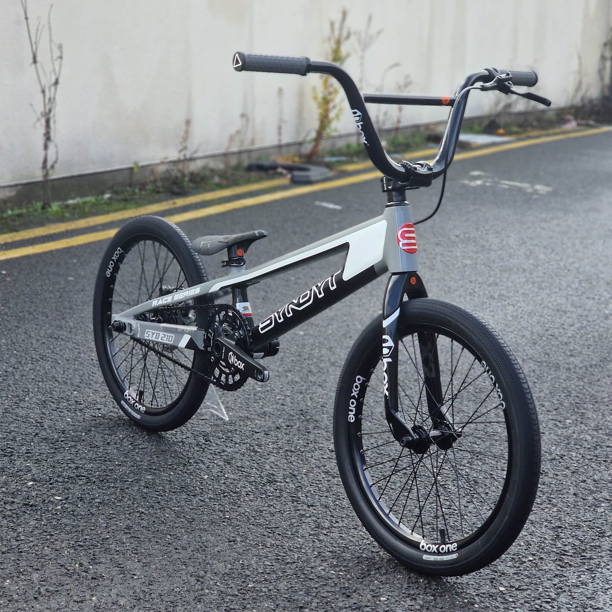 Syndyt BMX Racing Grey / Pro XL Syndyt SYB Pro XL Custom Race Bike Grey
