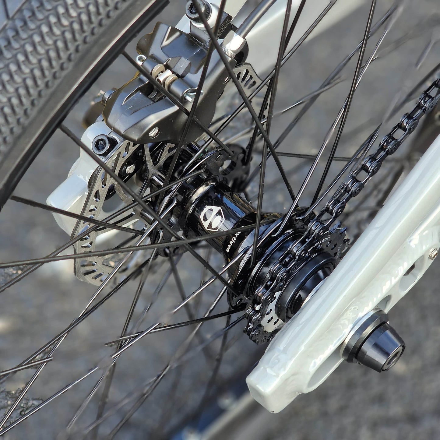 Syndyt BMX Racing Grey / Pro XL Syndyt SYB Pro XL Custom Race Bike Grey