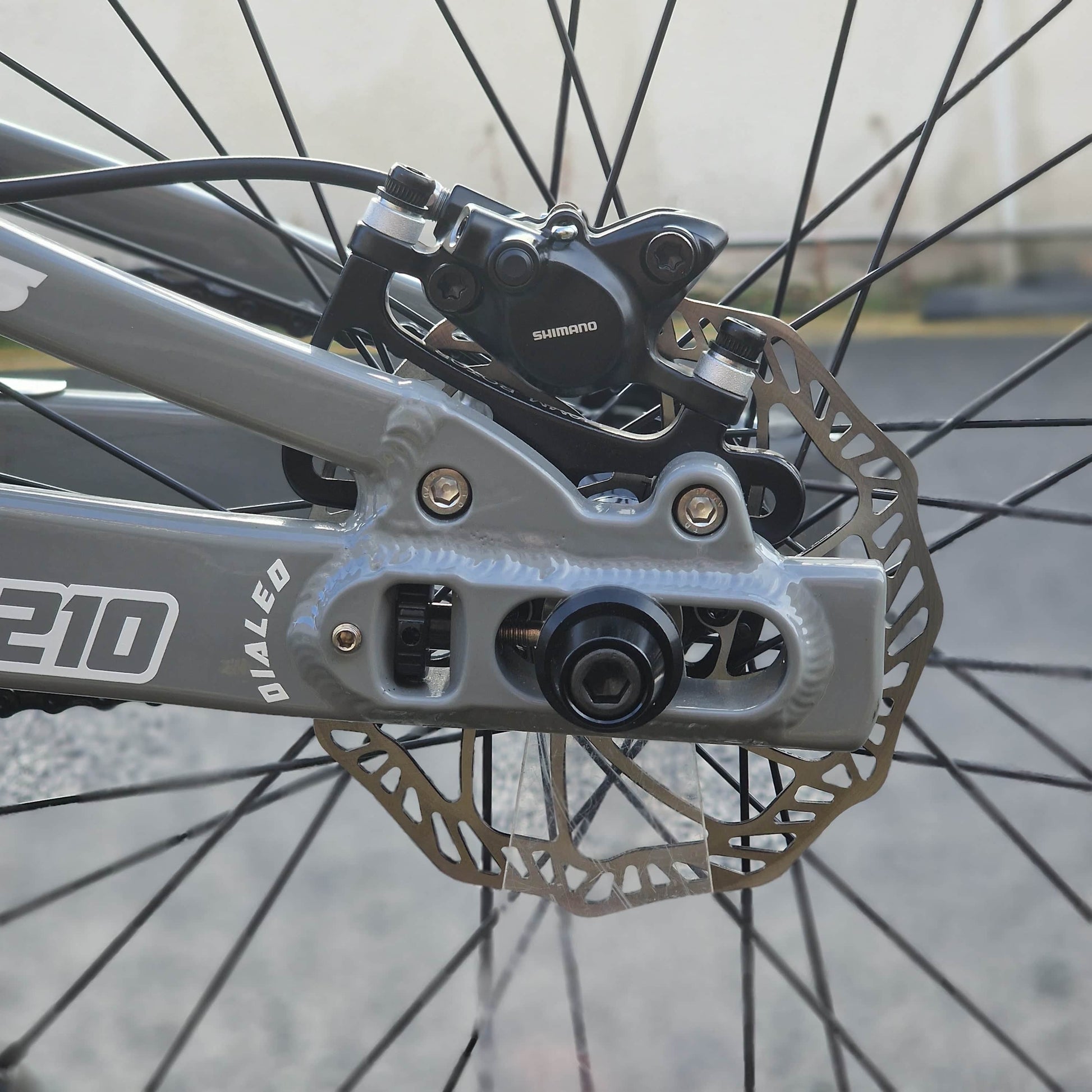 Syndyt BMX Racing Grey / Pro XL Syndyt SYB Pro XL Custom Race Bike Grey