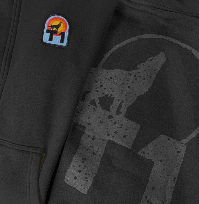 T1 Clothing & Shoes T1 Terrible One Wolf Zip Hoody
