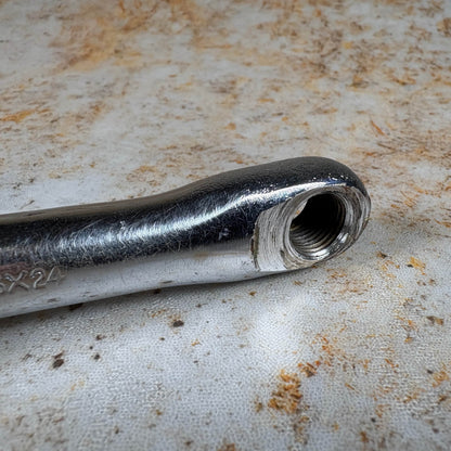 Takagi Old School BMX Takagi One Piece Crank 175mm Chrome Used Survivor