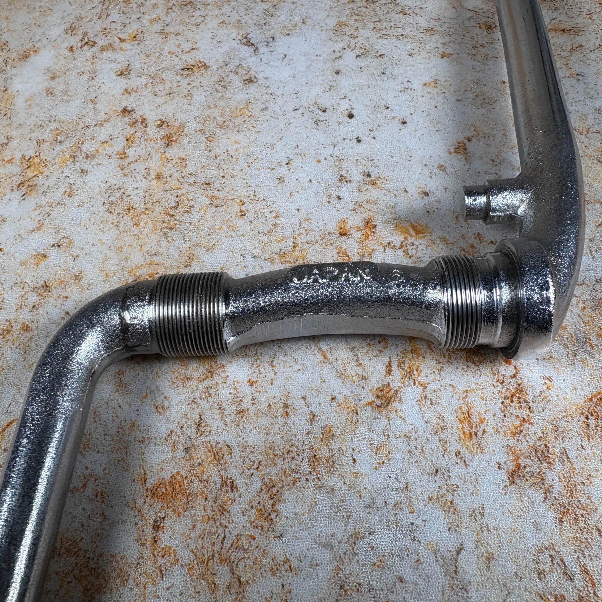 Takagi Old School BMX Takagi One Piece Crank 175mm Chrome Used Survivor