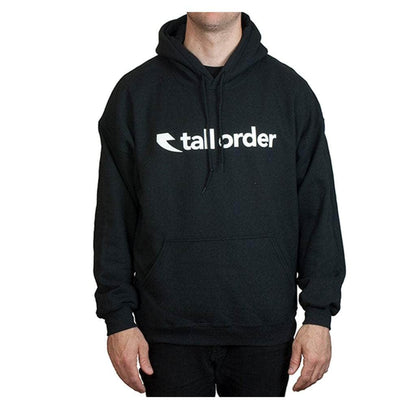 Federal Clothing & Shoes Tall Order Font Hoodie Black