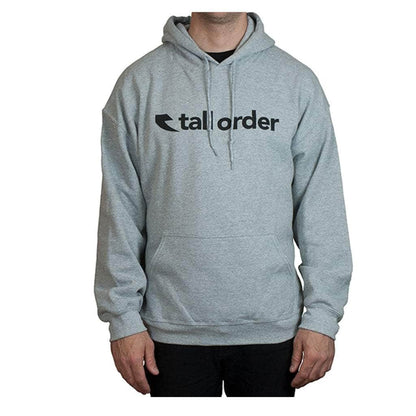 Federal Clothing & Shoes Tall Order Font Hoodie Grey