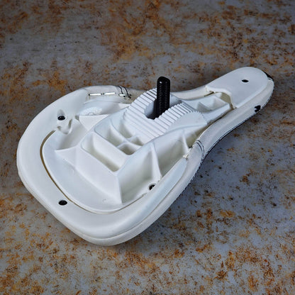 Tall Order BMX Parts Tall Order Logo Slim Pivotal Seat Black/White