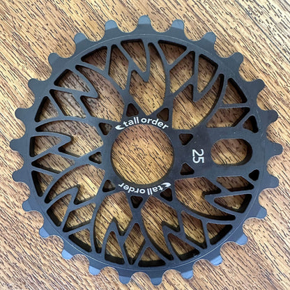 Tall Order BMX Parts 25t Tall Order Spectrum Chromoly Sprocket Black