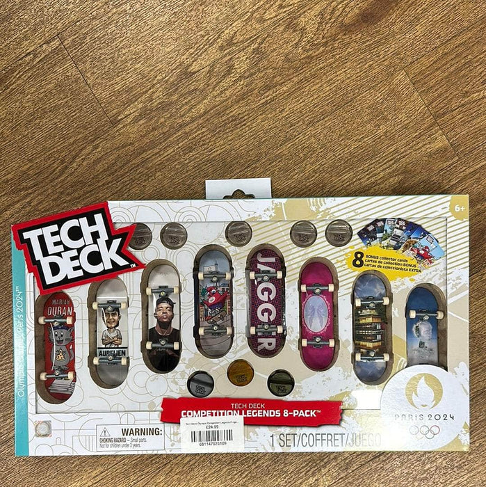 Tech Deck Skateboards Tech Deck Olympic Competition Legends Finger Board 8-Pack