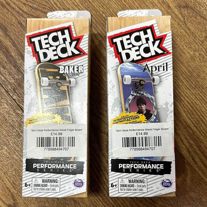 Tech Deck Skateboards Tech Deck Performance Wood Finger Board