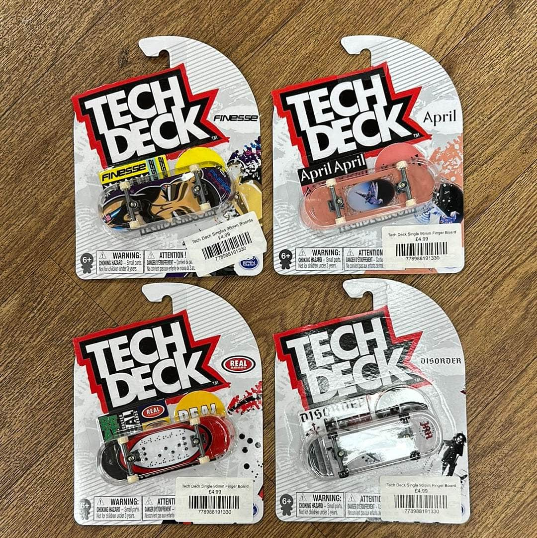 Tech Deck Skateboards Tech Deck Single 96mm Finger Board