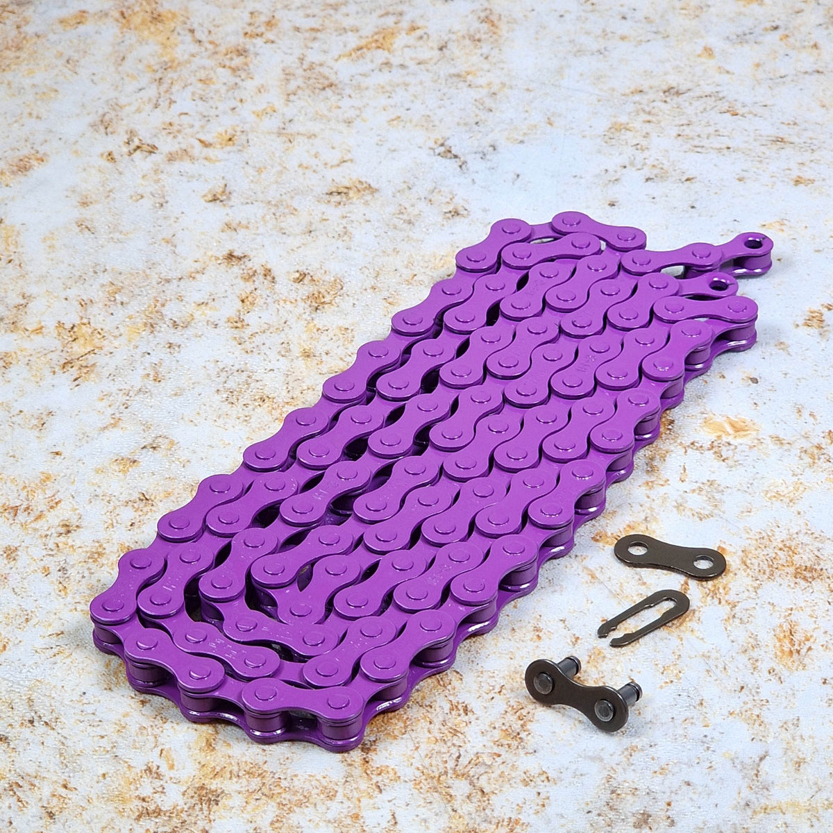 Theory BMX Parts Purple Theory 410 Coloured BMX Chain 100L