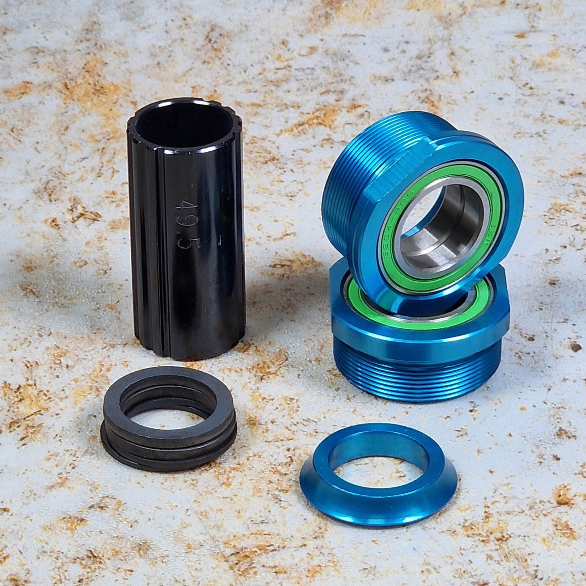 Theory BMX Parts Blue / 19mm Theory Euro Bottom Bracket