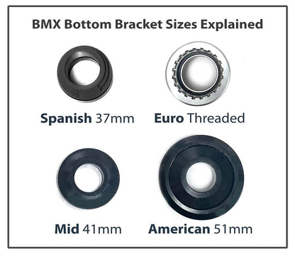 Merritt BMX Parts Theory Euro Bottom Bracket