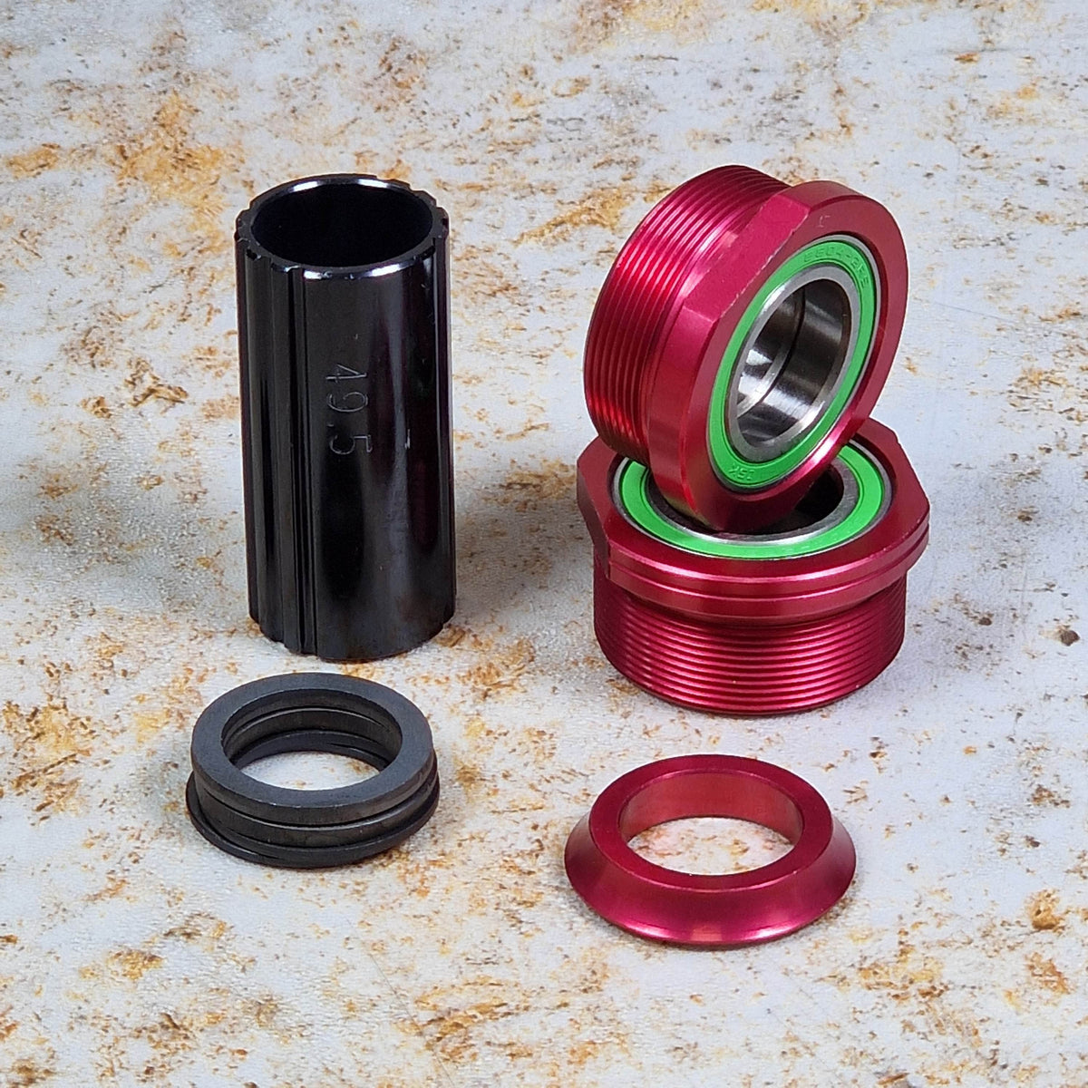 Theory BMX Parts Red / 19mm Theory Euro Bottom Bracket