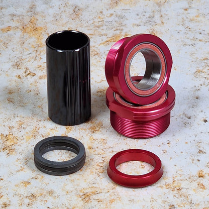 Theory BMX Parts Red / 22mm Theory Euro Bottom Bracket