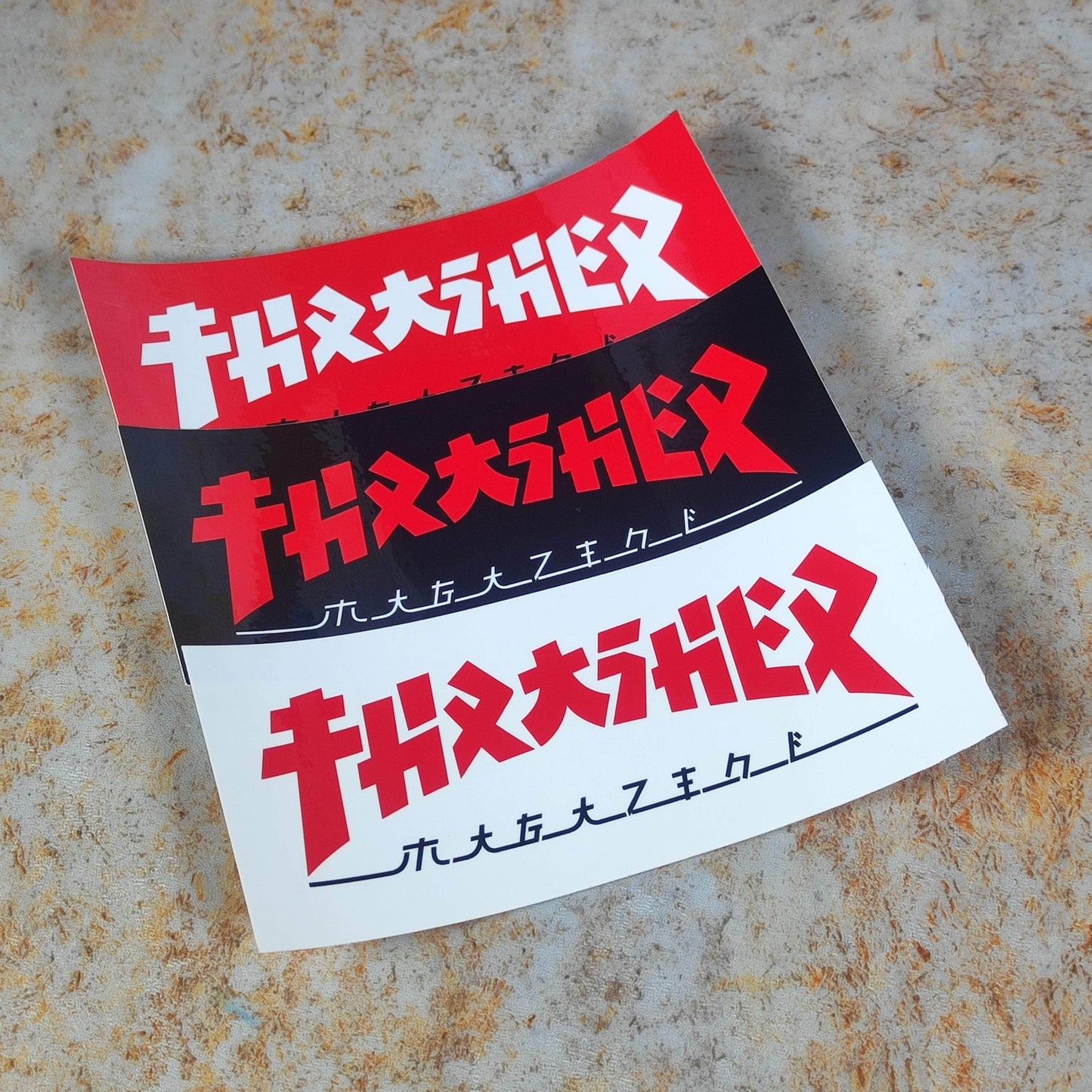 Thrasher Skateboards Thrasher Godzilla Sticker Assorted