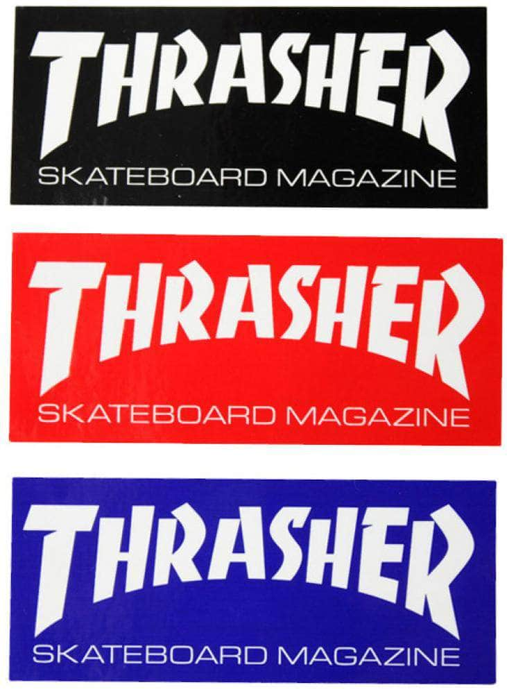 Thrasher Skateboards Thrasher Skate Mag Sticker Medium