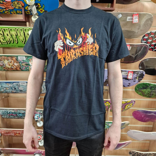 Thrasher Clothing & Shoes Thrasher Sucka Free by Neckface T-shirt Black