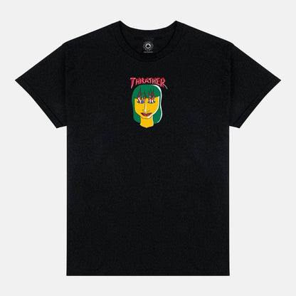 Thrasher Clothing & Shoes Thrasher Talk Shit by Gonz Long Sleeve T-Shirt Black