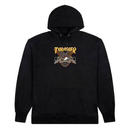 Thrasher Clothing & Shoes Thrasher x Anti Hero Eaglegram Hoody Black