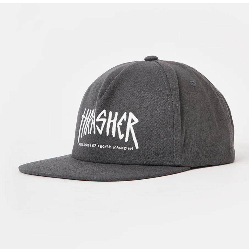 Thrasher Clothing & Shoes Thrasher x Toy Machine Scratch Cap Charcoal