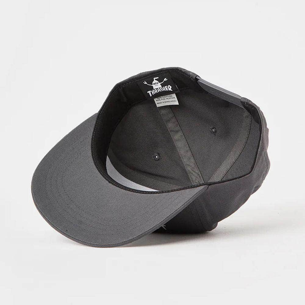 Thrasher Clothing & Shoes Thrasher x Toy Machine Scratch Cap Charcoal