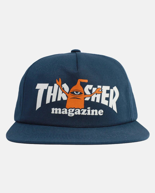 Thrasher Clothing & Shoes Thrasher x Toy Machine Sect Cap Navy