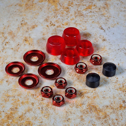 Thunder Skateboards Red 90 Thunder Skateboard Truck Rebuild Kit