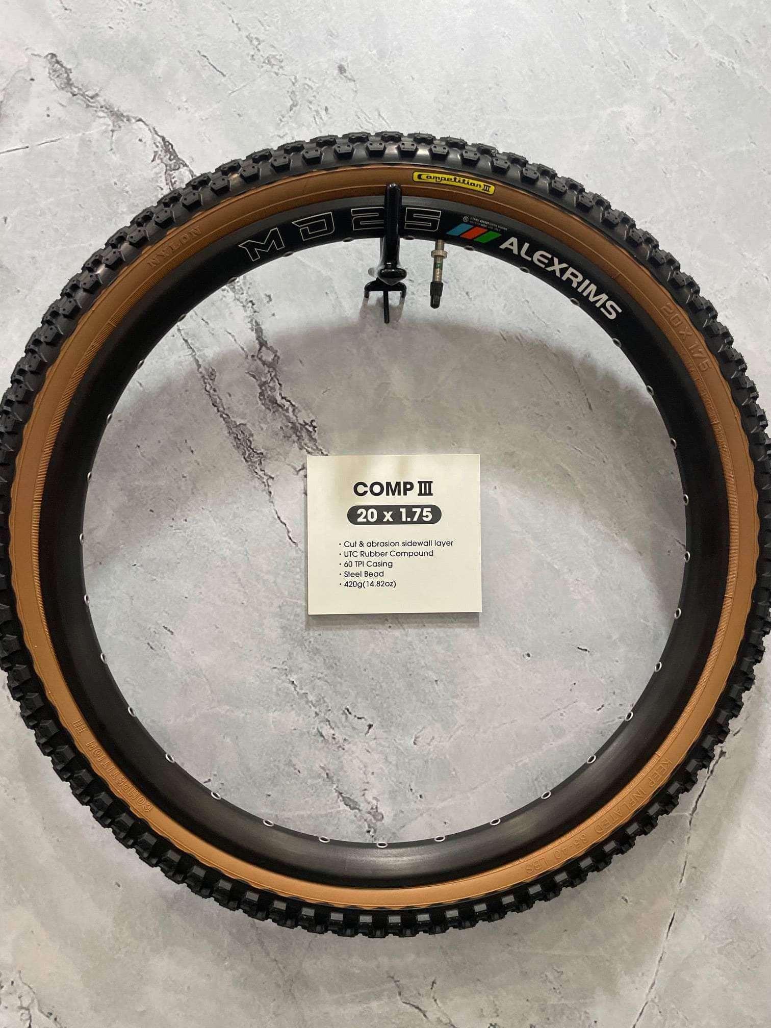 Tioga Old School BMX Tioga Comp III Old School Skinwall Tyres 2.125/2.125 Pair