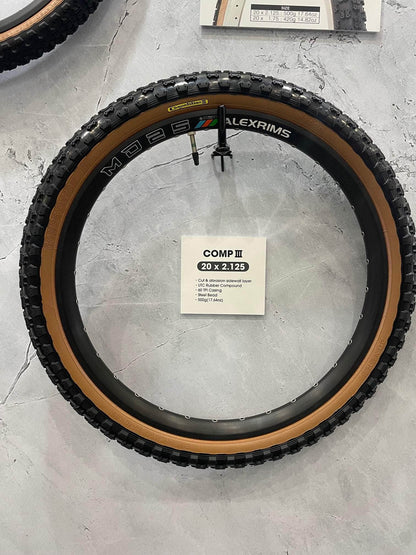 Tioga Old School BMX Tioga Comp III Old School Skinwall Tyres 2.125/2.125 Pair