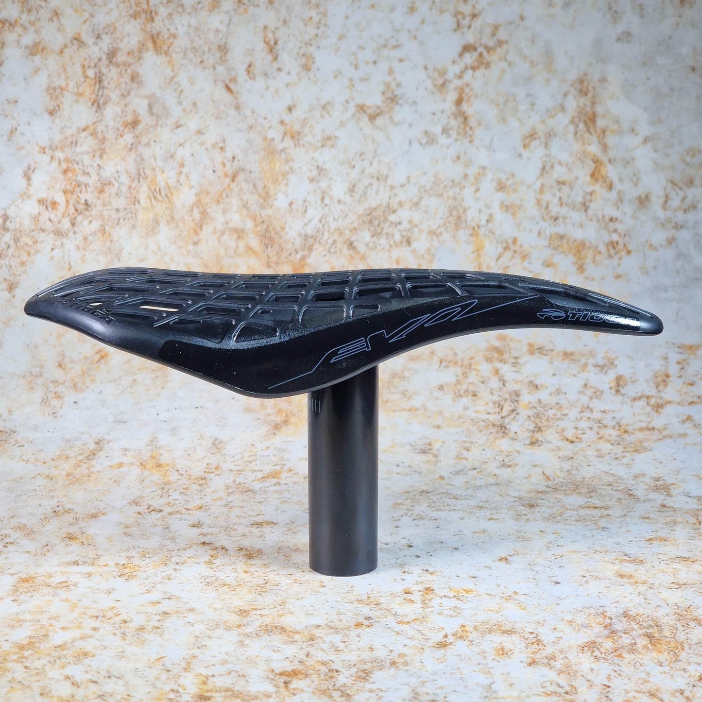 Tioga BMX Racing Tioga EVO D-Spyder Carbon Race Seat and Post Combo Black