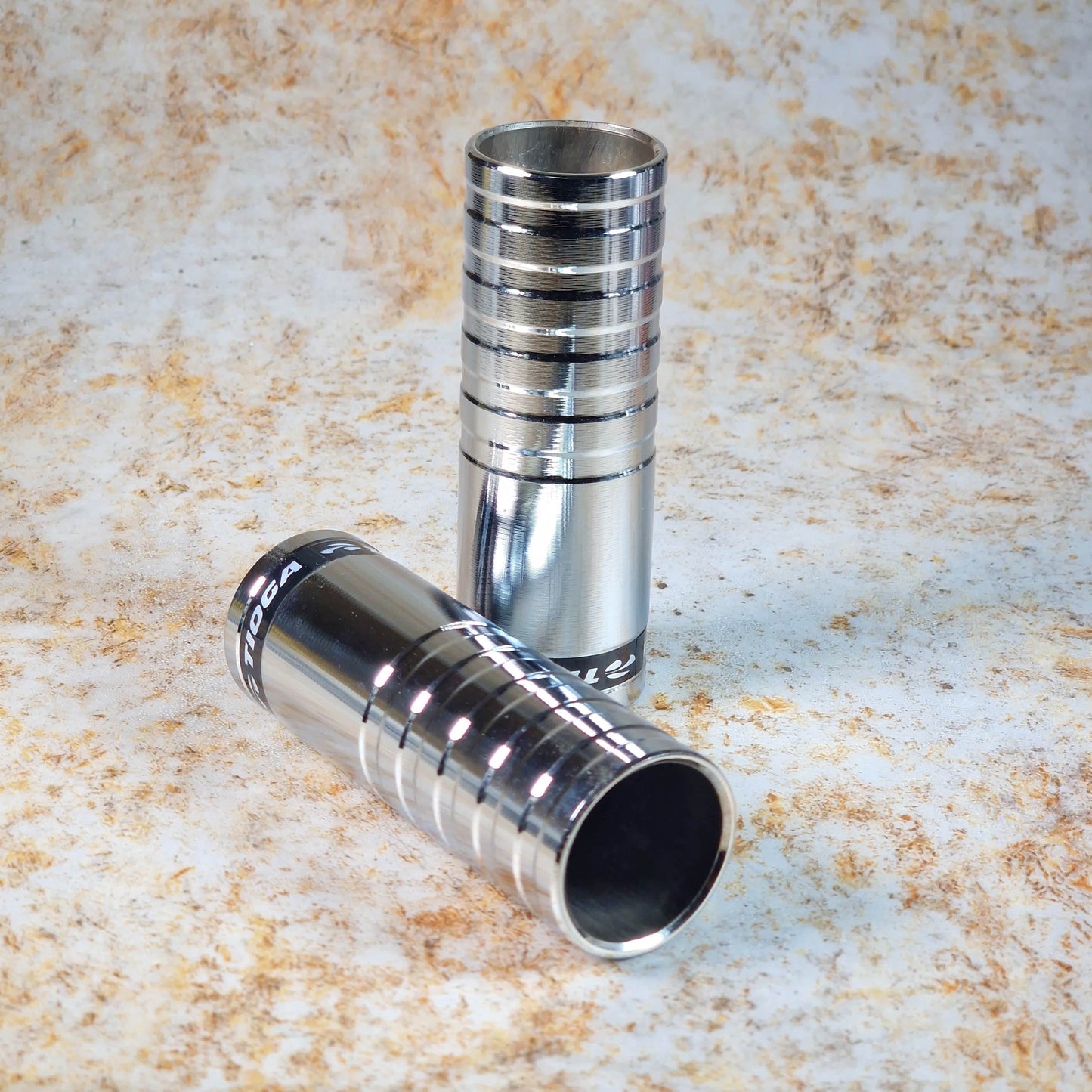 Tioga BMX Parts Chrome Tioga MX Comp Axle Pegs Pair