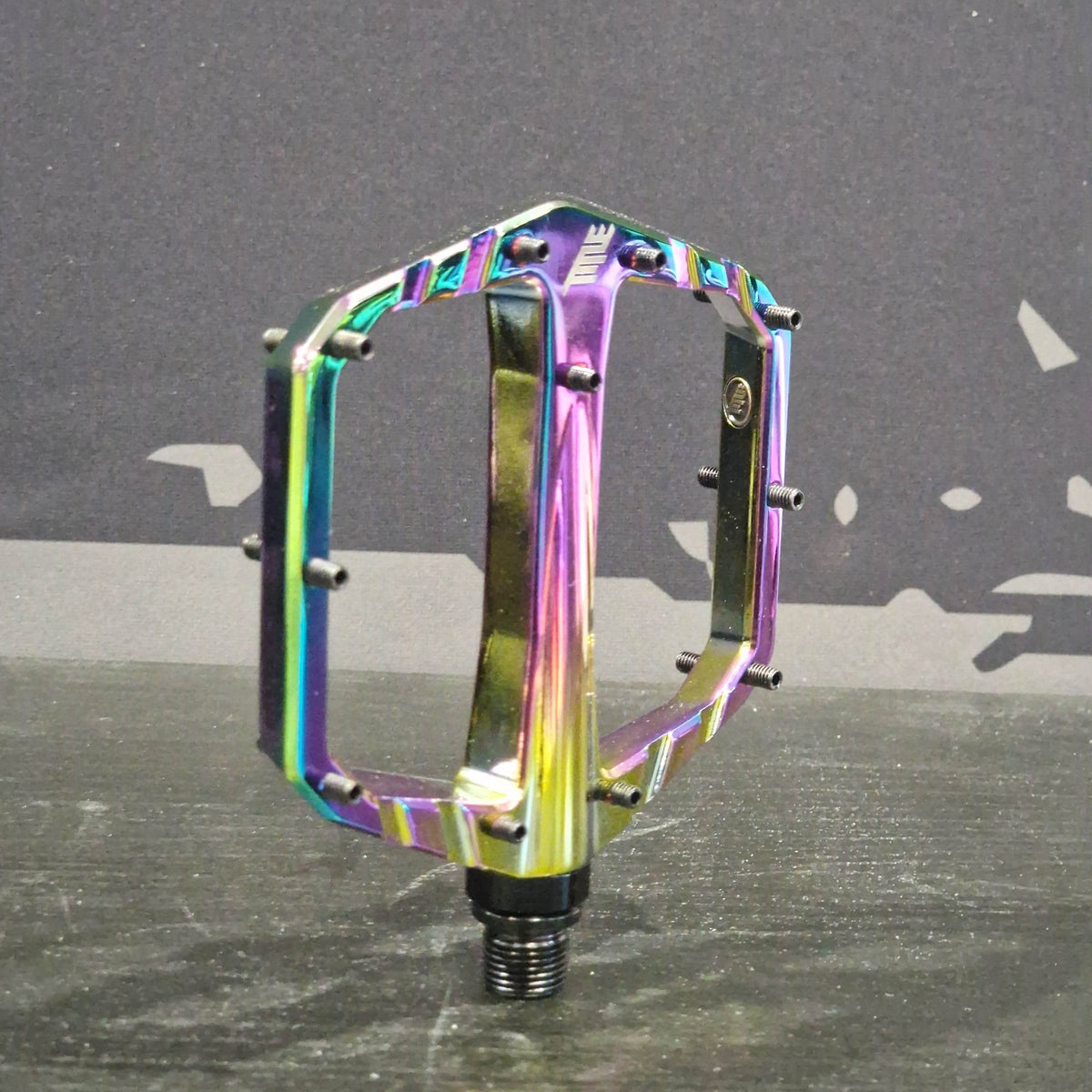 Title MTB BMX Parts Oil Slick / 9/16" Title MTB CONNECT Sealed Bearing CNC Alloy Pedals