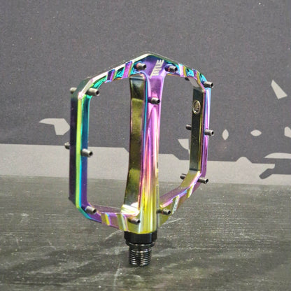 Title MTB BMX Parts Oil Slick / 9/16" Title MTB CONNECT Sealed Bearing CNC Alloy Pedals