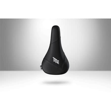 Title MTB BMX Parts Black/White Logo Title MTB JS1 Railed Seat