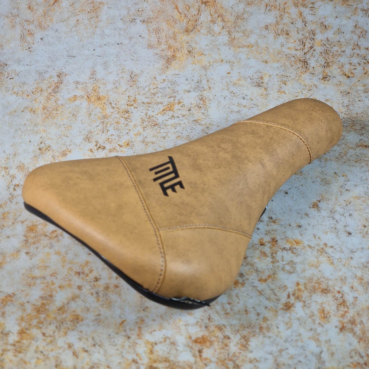 Title MTB BMX Parts Light Brown Title MTB JS1 Railed Seat