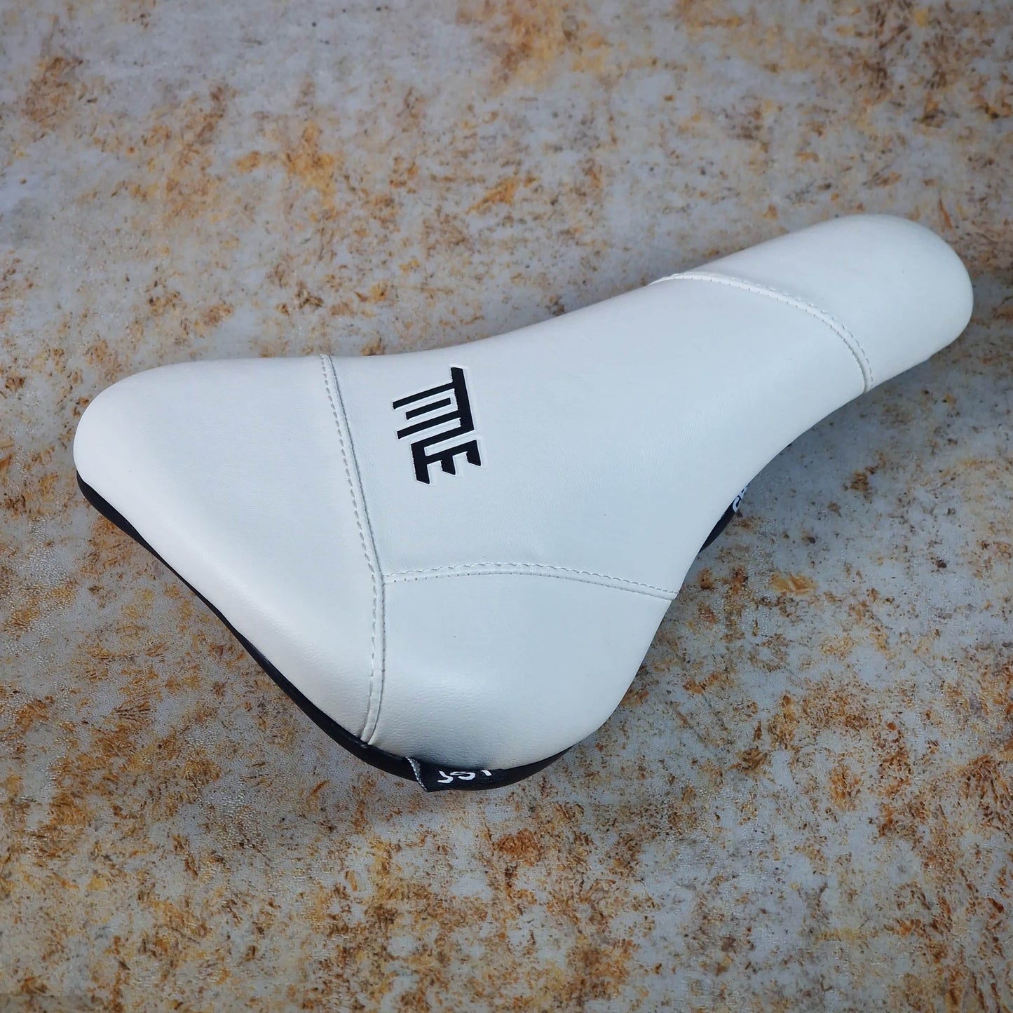 Title MTB BMX Parts White Title MTB JS1 Railed Seat