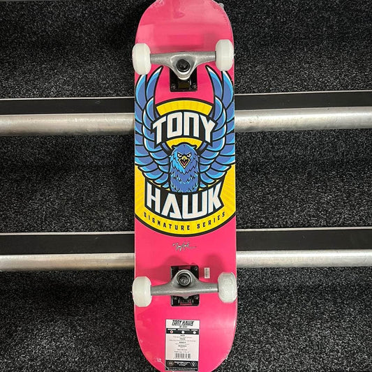 Tony Hawk Skateboards Tony Hawk 180+ Eagle Logo Pink 7.75" Complete Skateboard