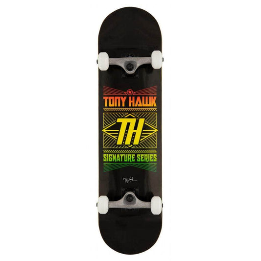 Tony Hawk Skateboards 8.0 / Black Tony Hawk 180+ Stacked Logo Black 8.0" Complete Skateboard