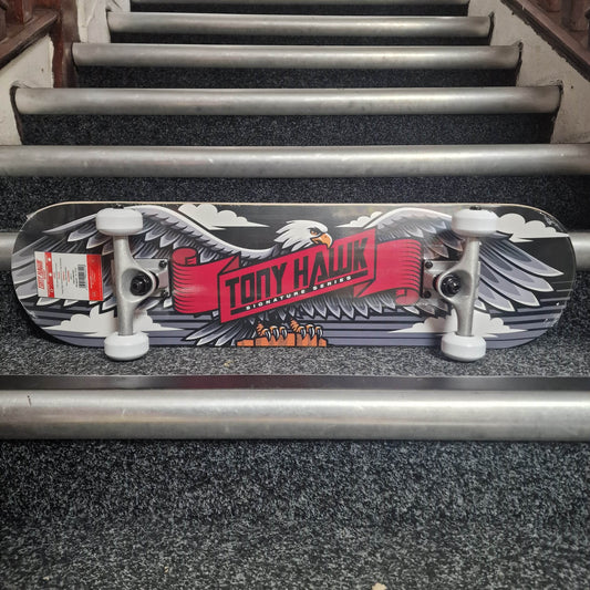 Tony Hawk Skateboards 8.0 Tony Hawk 180 Wingspan 8" Complete Skateboard Black / Red