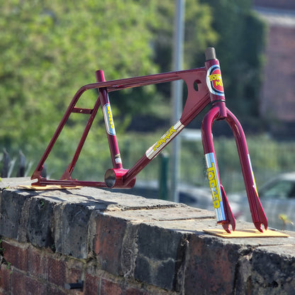 Torker Old School BMX Dark Red Torker 2026 50 Year Anniversary Big Bike Frame Set