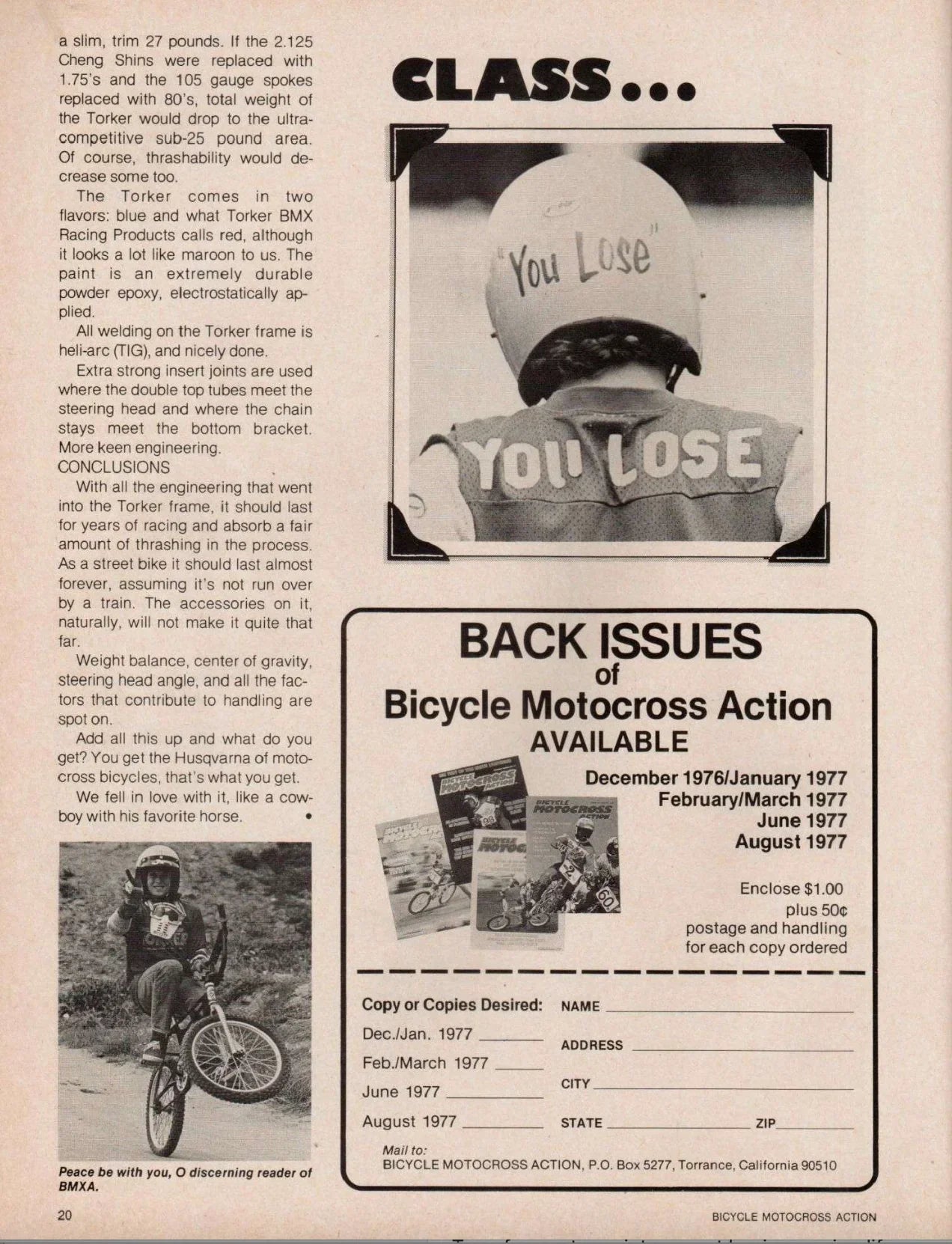 Torker Old School BMX Torker 2026 50 Year Anniversary Big Bike Frame Set