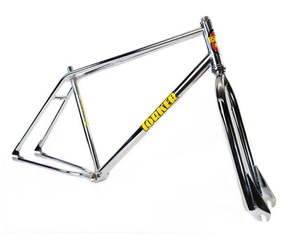 Torker Old School BMX Chrome Torker Barbarian Cruiser 26" Frame and Fork Chrome
