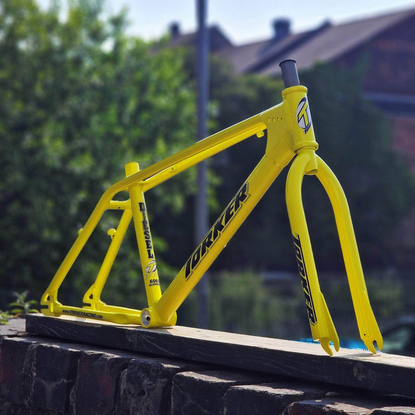 Torker Old School BMX Yellow / Pro 24 Torker Diesel Aluminium Frame and Fork