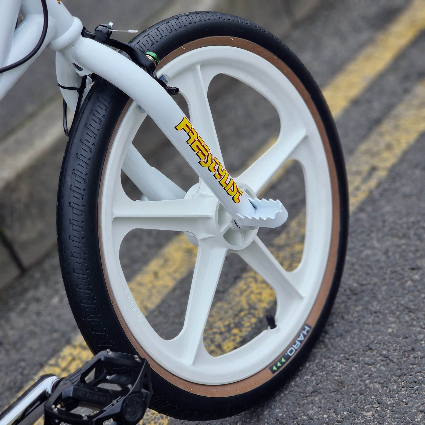 Torker Old School BMX Bikes White Torker Freestylist 2 Custom Bike White