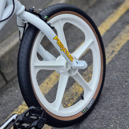 Torker Old School BMX Bikes White Torker Freestylist 2 Custom Bike White