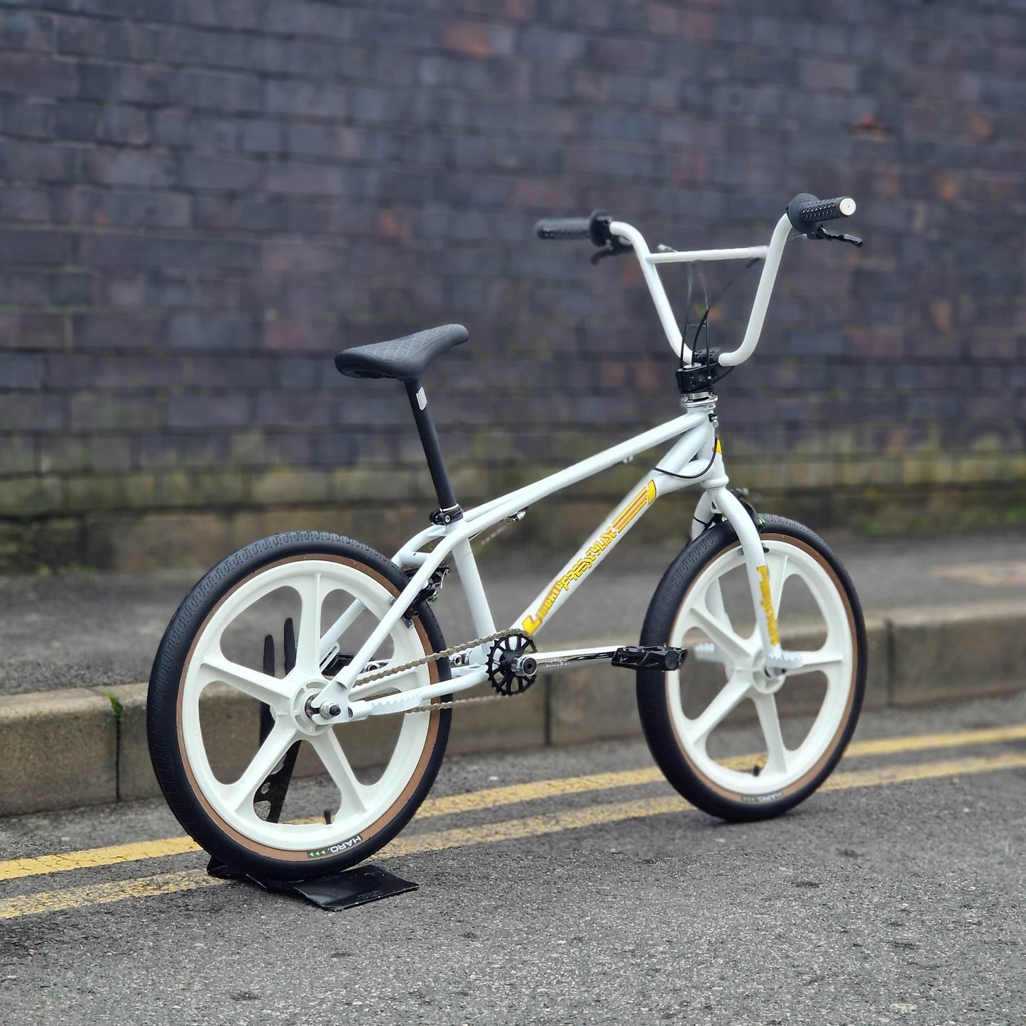 Torker Old School BMX Bikes White Torker Freestylist 2 Custom Bike White