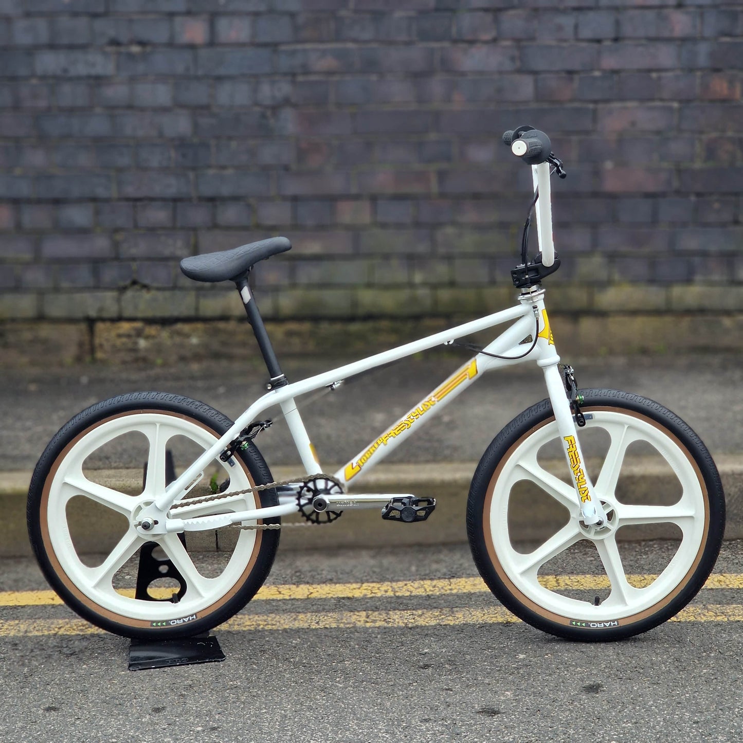 Torker Old School BMX Bikes White Torker Freestylist 2 Custom Bike White