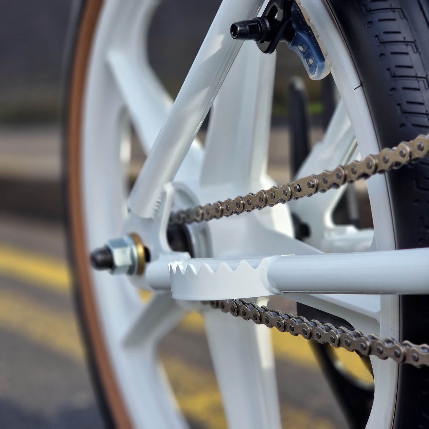 Torker Old School BMX Bikes White Torker Freestylist 2 Custom Bike White