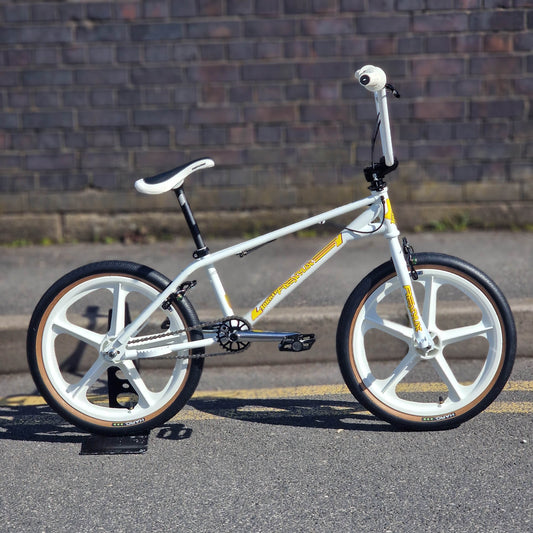 Torker Old School BMX Bikes White Torker Freestylist 2 Custom Bike White